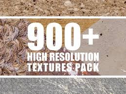 High-Resolution Textures and Materials Pack